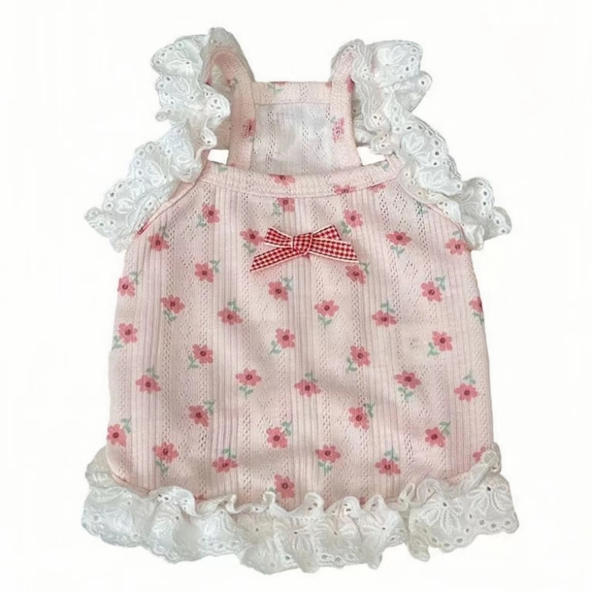 Princess Lace Dog Dress & Windproof Jacket Set - Stylish Outfits for Small Breeds, Teddy, Bichon, Schnauzer