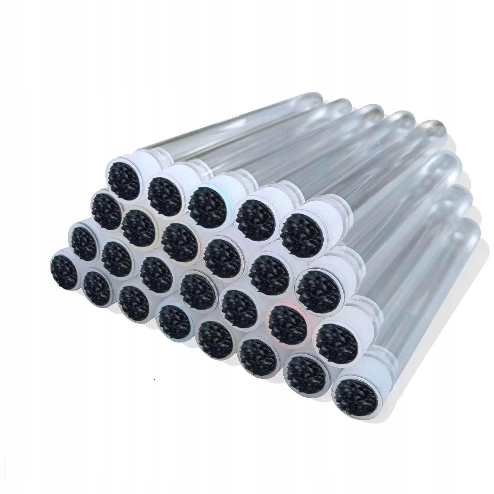 50pcs Reusable Eyelashes Brush Tube for Eyelash Extension Disposable Mascara Wands Eyebrow Brush Applicator EyeLash Brushes 250224