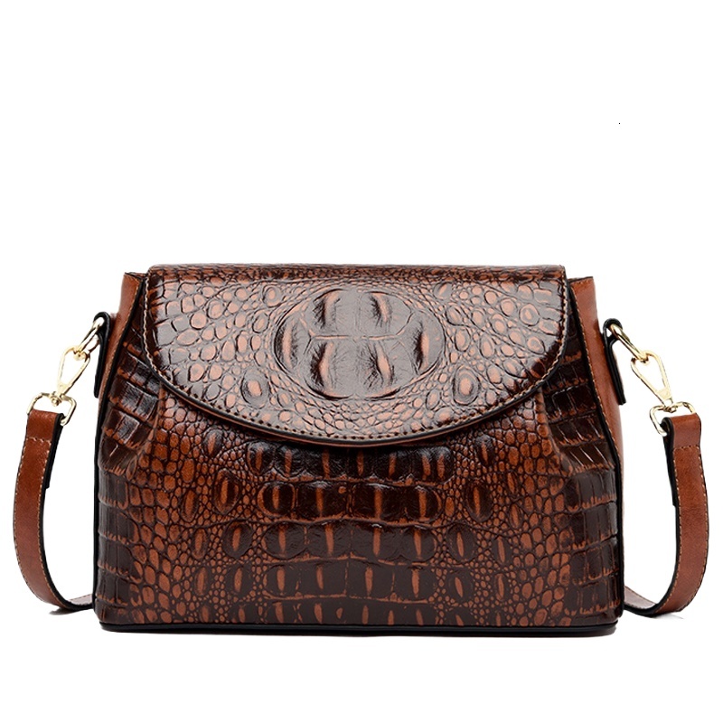 Brand Handbags For Women New Style3 Sac A Main Ladies Crocodile Pattern Leather Crossbody Bags Designer New Shoulder Bag Bolsos