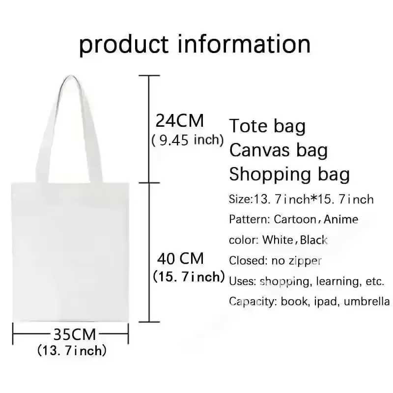 Trendy Floral Book Stacks Design Canvas Tote Bag Large Capacity Durable for Shopping Cosmetics Eco-Friendly Shoulder Handbags Z250224