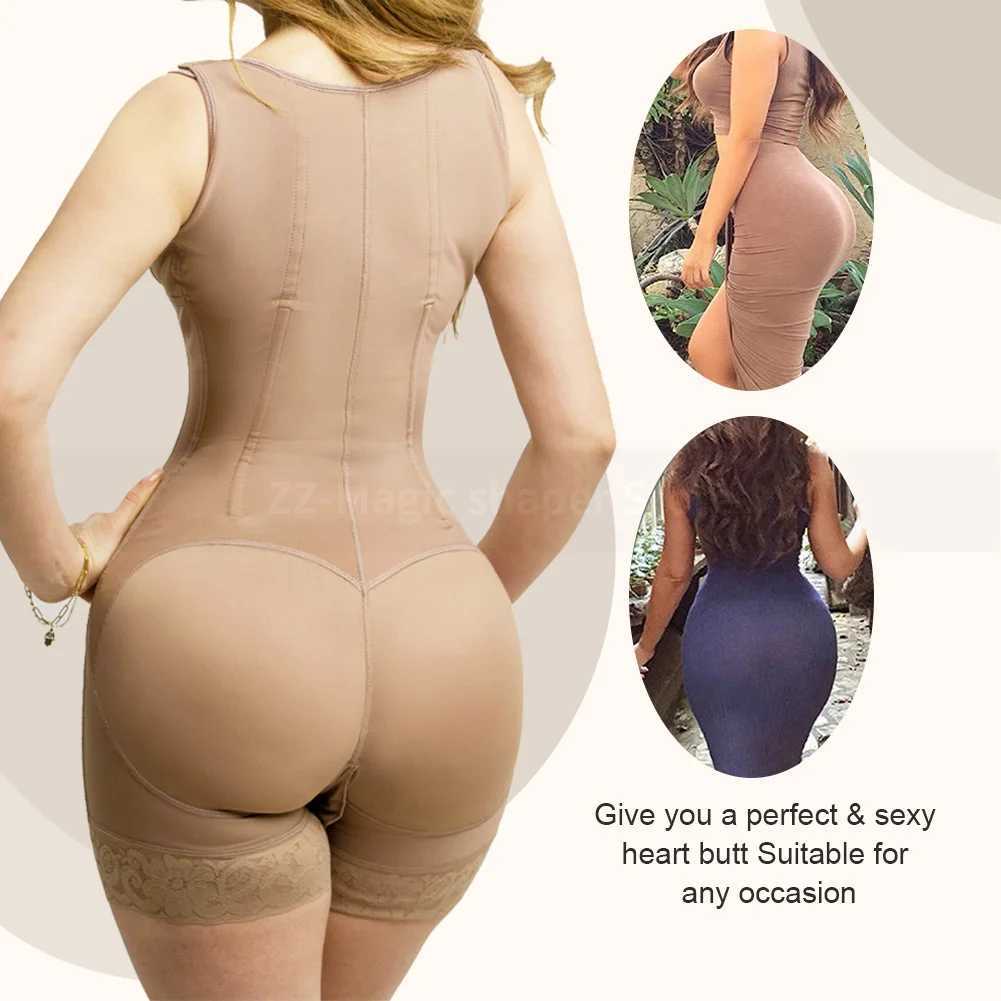 New Arrival Fajas Colombiana Girdles Body Shaper Post Surgery BBL Waist Trainer Slimming Sheath Flat Belly Woman Corset Bodysuits Shapewear Z250225