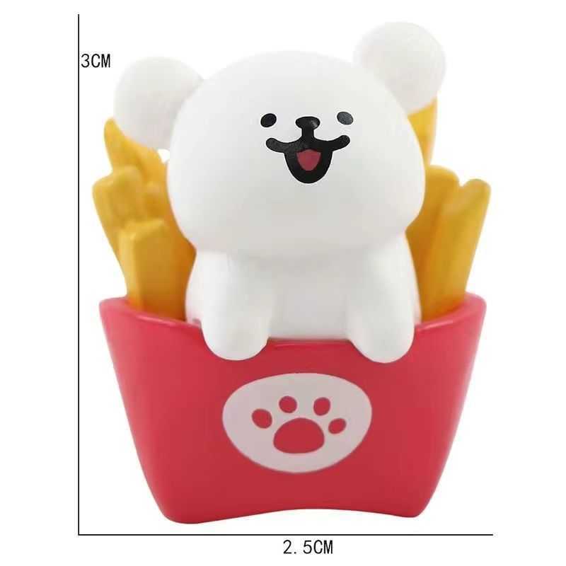 Line Puppy Afternoon Tea Series Mini Bag Cute Blind Box Doll Decoration Creative Free shipping