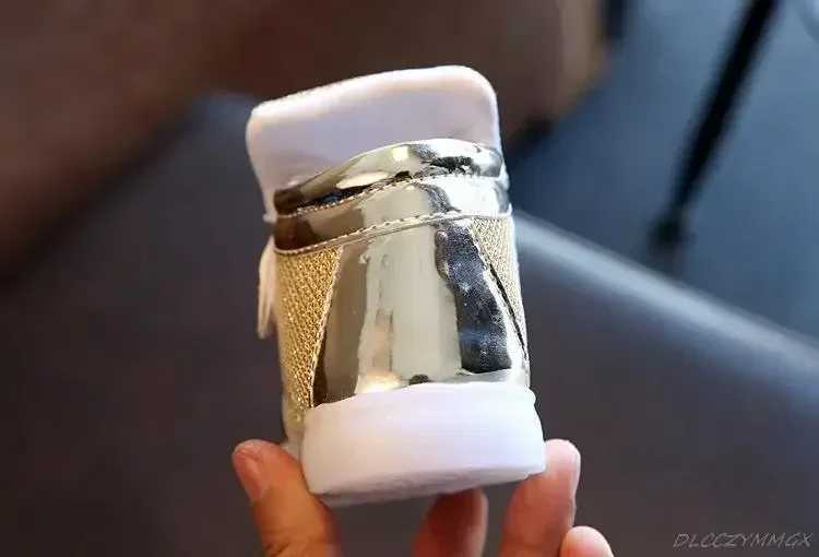 Spring-Autumn 2022 Girls Princess Shoes Rhinestones Breathable Bright Shoes Childrens Shoes Sneakers Casual Shoes W250225