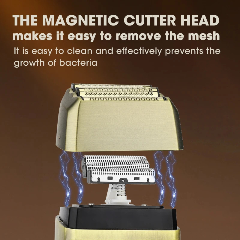 RESUXI XHJ188 8500 RPM Professional Hair Clipper Electric Mens Rechargeable Cordless Kit 250217