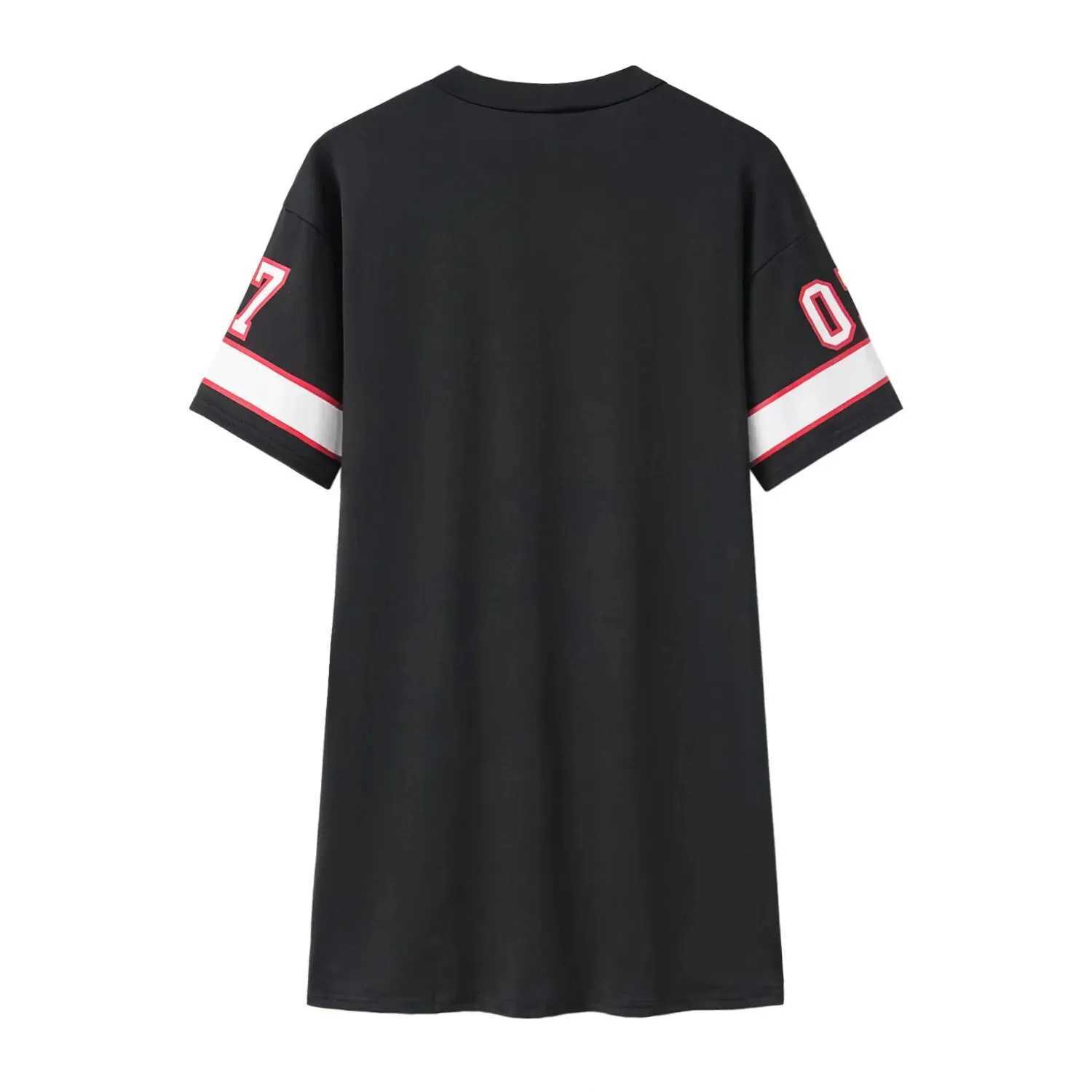 Womens New Casual Loose Fitting Cotton Linen Bohemian Sexy Sveless Deep V-neck DressXJ250224