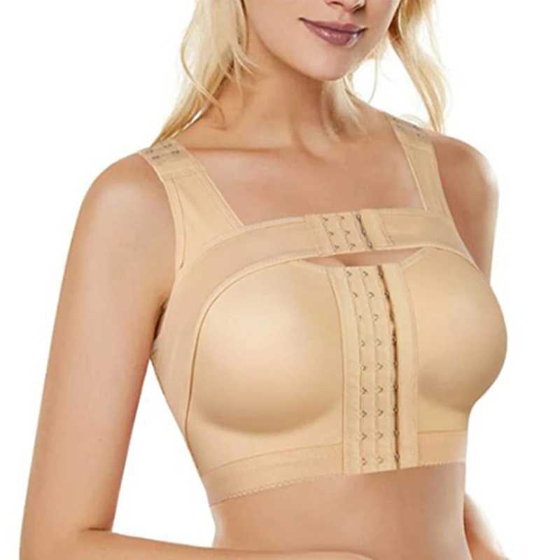 Fixed Pressurized Breast Underwear Adjustment Bra Shaping Clothing Corrector Shaper Fitness Vest Shapewear M250225
