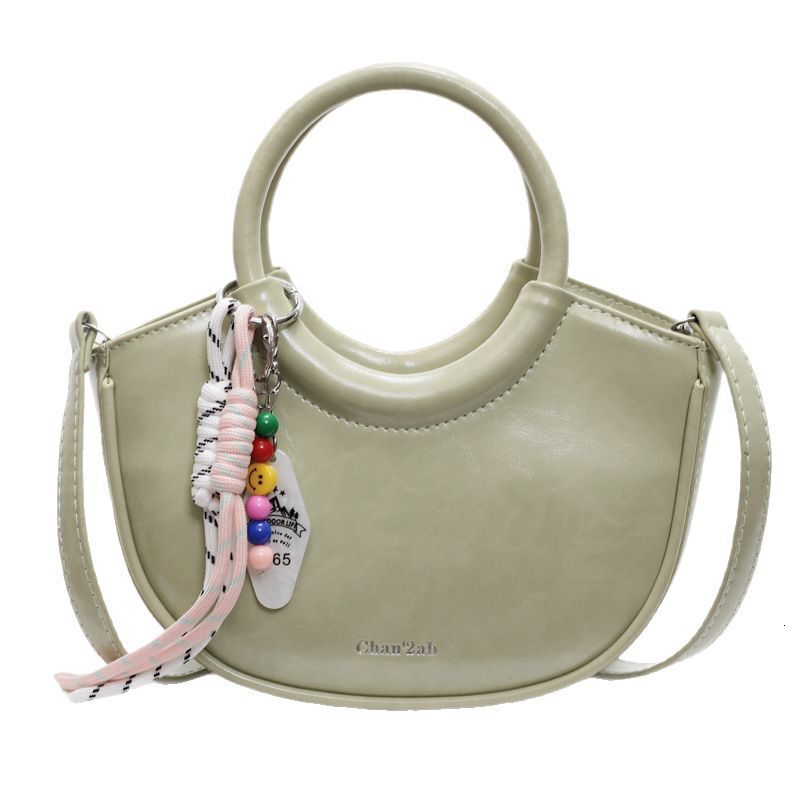 Foreign Style Niche Handheld Vegetable Basket Women's 2025 New Fashionable Single Shoulder Tote Bag Multifunctional And Simple Crossbody Bag