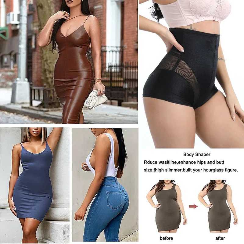 GUUDIA Tummy Control Panties Butt Lifting Sexy Mesh Breathable Body Shaper Panties Shapewear Women Flat Tummy Girdle Shapers M250225