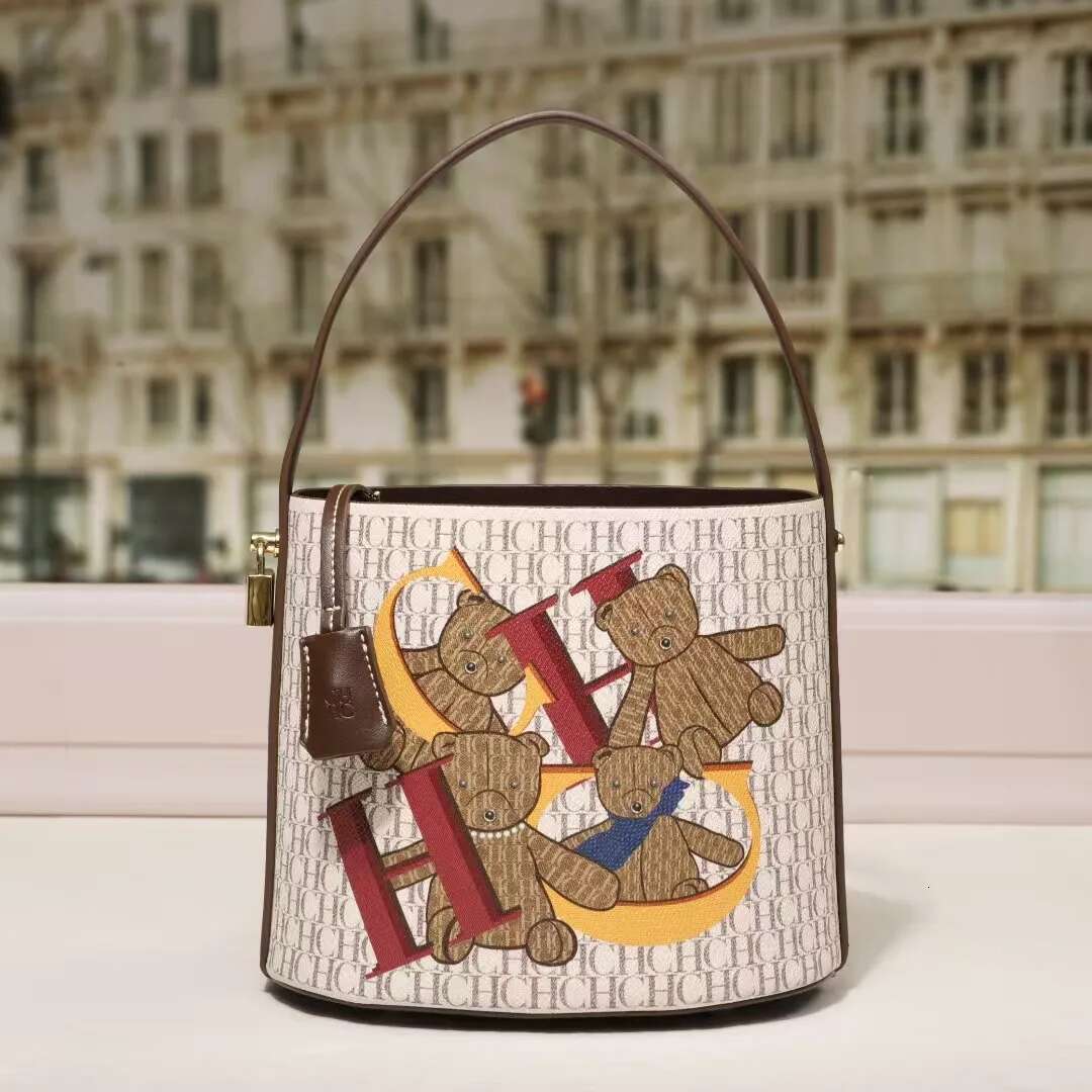 CH Shoulder Exquisite Fashion Design Handbag Multi Functional Wer Printed Women's Leather Bag