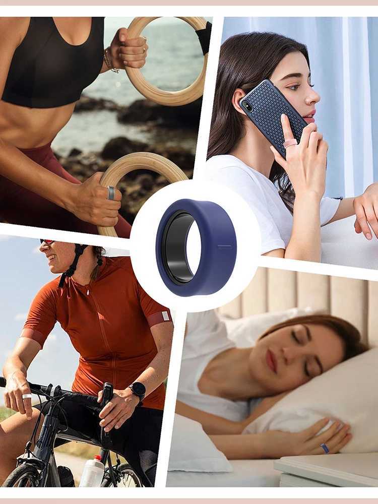 For Samsung Galaxy Ring Smart Ring Skin Cover Anti-Drop Silicone Protective Cover for Galaxy Ring Size 5 6 7 8 9 10 11 12 13 W250225