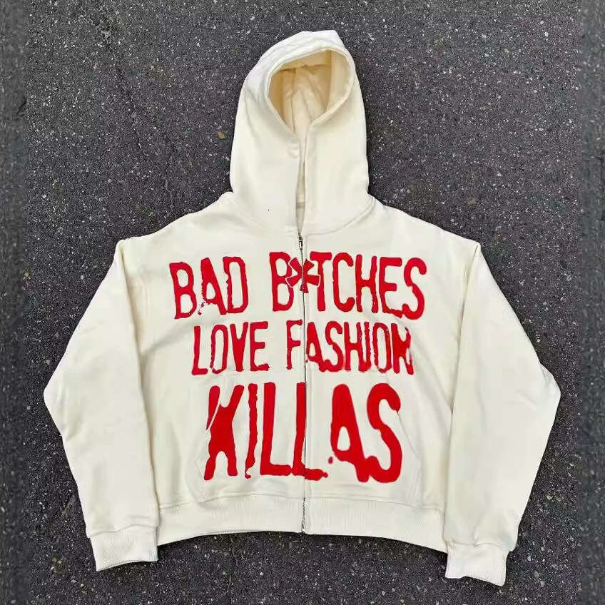 International Station New Harajuku Street Hip Hop 3D Printed Men's and Women's Loose Hoodie Y2K