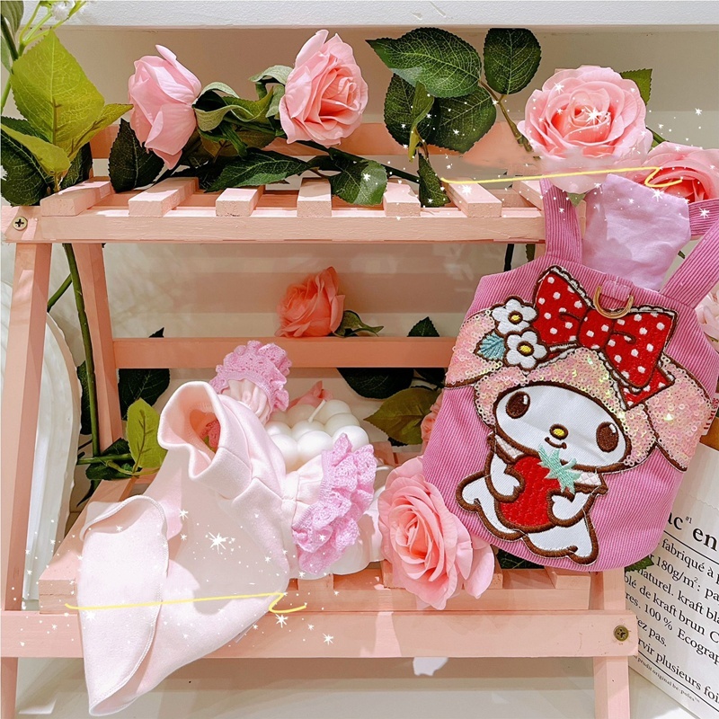 Fashion Dog Clothing with Cartoon Character Pattern Decoration, Pink Strap Skirt T-shirt Set, Summer Dog Dress, Suitable for Small and Medium Sized Do