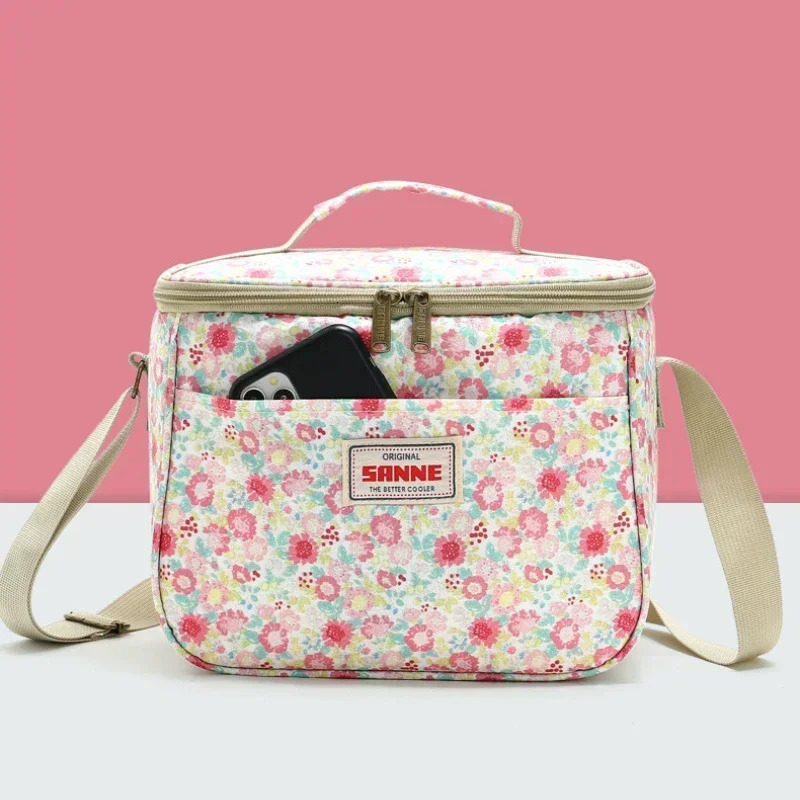 7.5L Portable Lunch Box for Women Men Food Waterproof Thermal Box Durable Food Picnic Lunch Bag Organizer Insulated Case Bento 250224