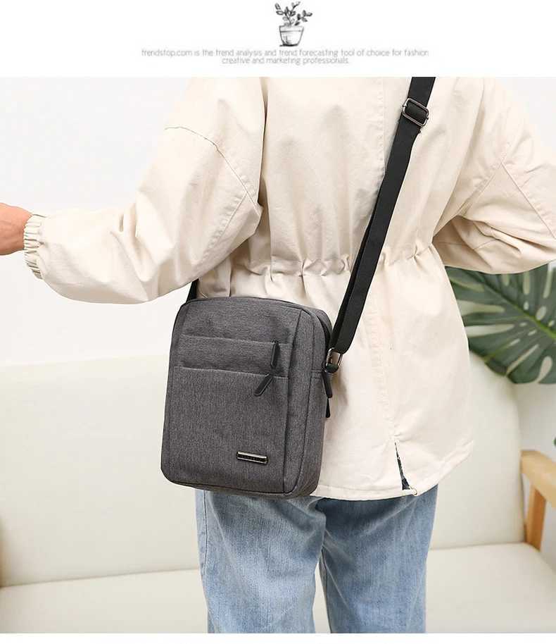 High Quality Mens Handbags Oxford Bag For Man Male Cross Body Shoulder Messenger Bags Mens Casual Bussiness Handbags Z250225