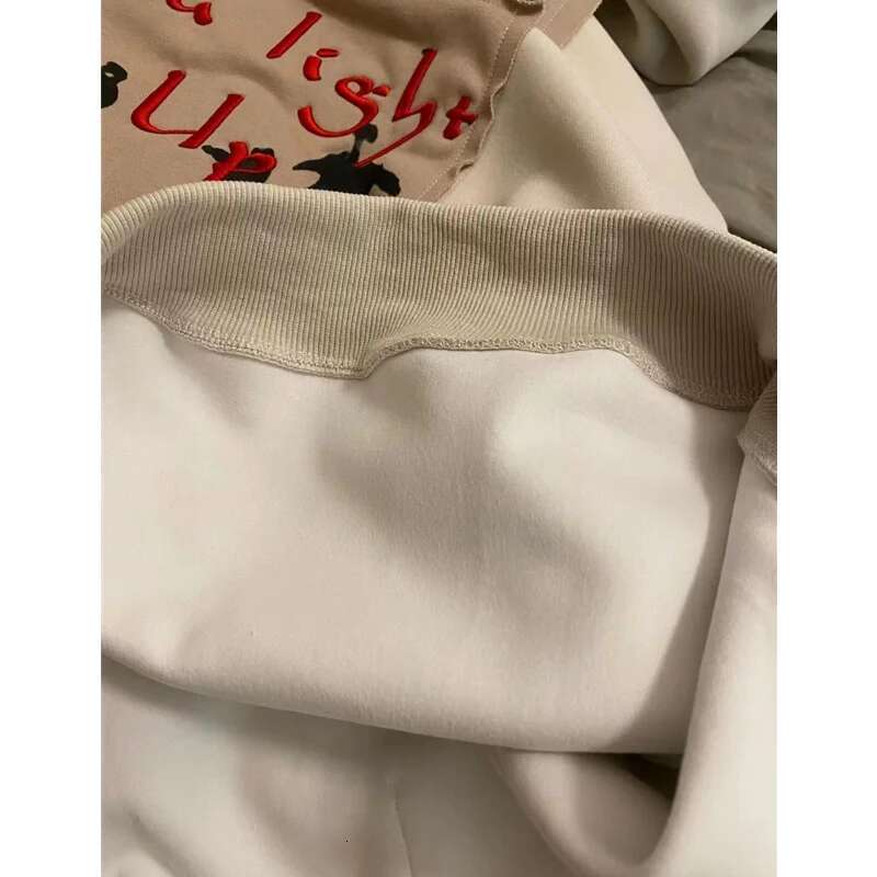 Black Womens Clothing Vintage Street Sweatshirt Hooded Haruku Y2K Letter Pullover Long Sleeves Warm Oversize Baggy Ladies Tops