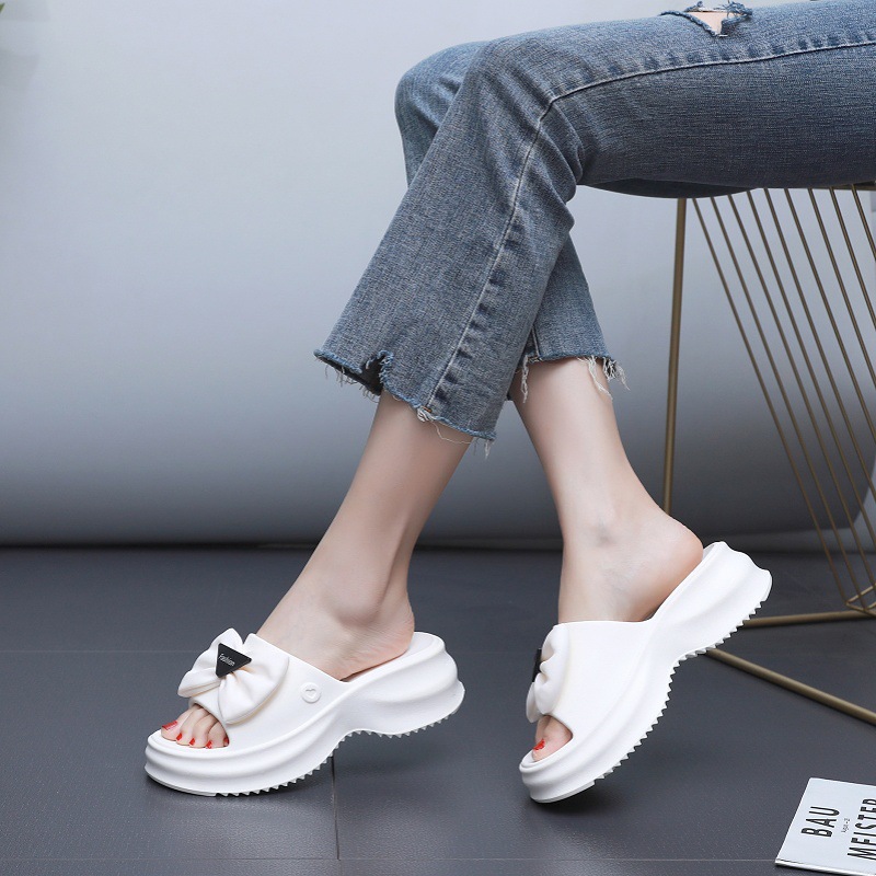 free shipping new Slippers designer sandals womens black Platform printing soft sole ladies sliders shoes Slipper woman outdoor