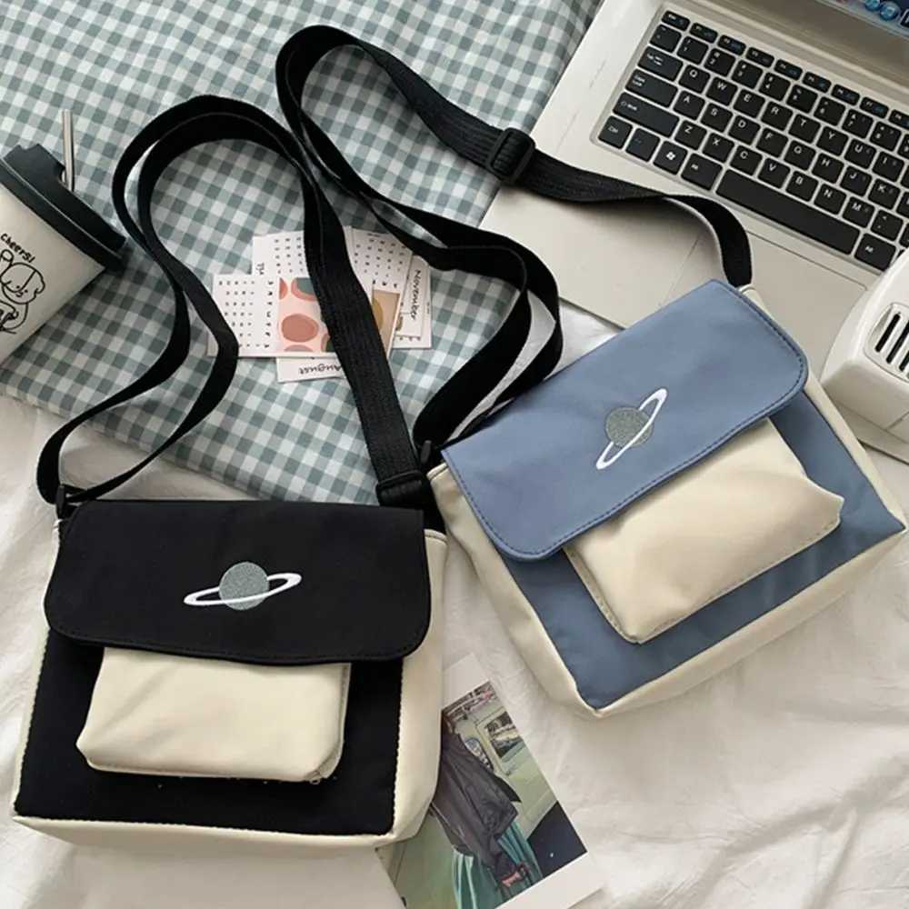Fashionable outdoor canvas handbag shoulder bag messenger bag Z250225