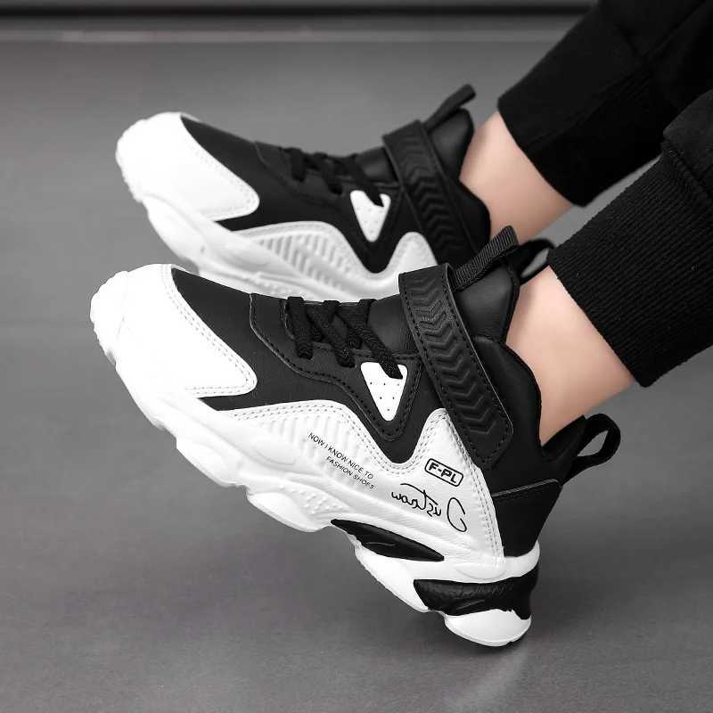 New Youth Leather Face Seasonal Outdoor Sports Shoes Basketball Shoes W250627