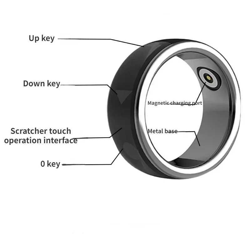 Kindles App Page Turner Touch Scrolling Ring for Phone Multi-platform Compatibility Short Video Smart Ring Remote for Phone W250225