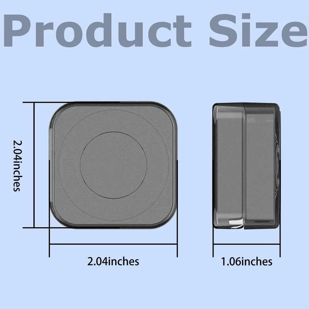 TPU Charger Box Protective Case Anti-Scratch Transparent Cover Shell Accessories Smart Ring Protector for Samsung Galaxy Ring W250225