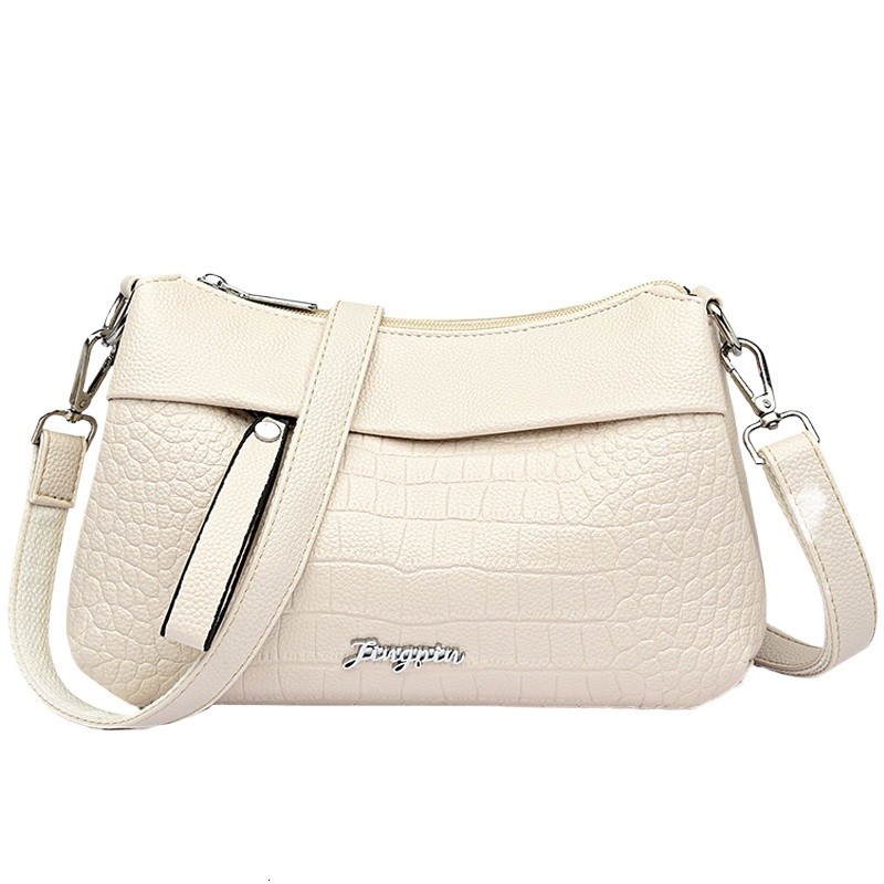 High Quality Soft Leather Bags Three Layers Large Capacity Crossbody Shoulder Bag For Women New Style3 New Designer Handbag Sac