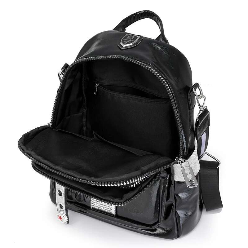 Multifunctional Backpacks Women Fashion Anti Theft Leather Travel Backpack Large Capacity School Bags For Teenage Girls