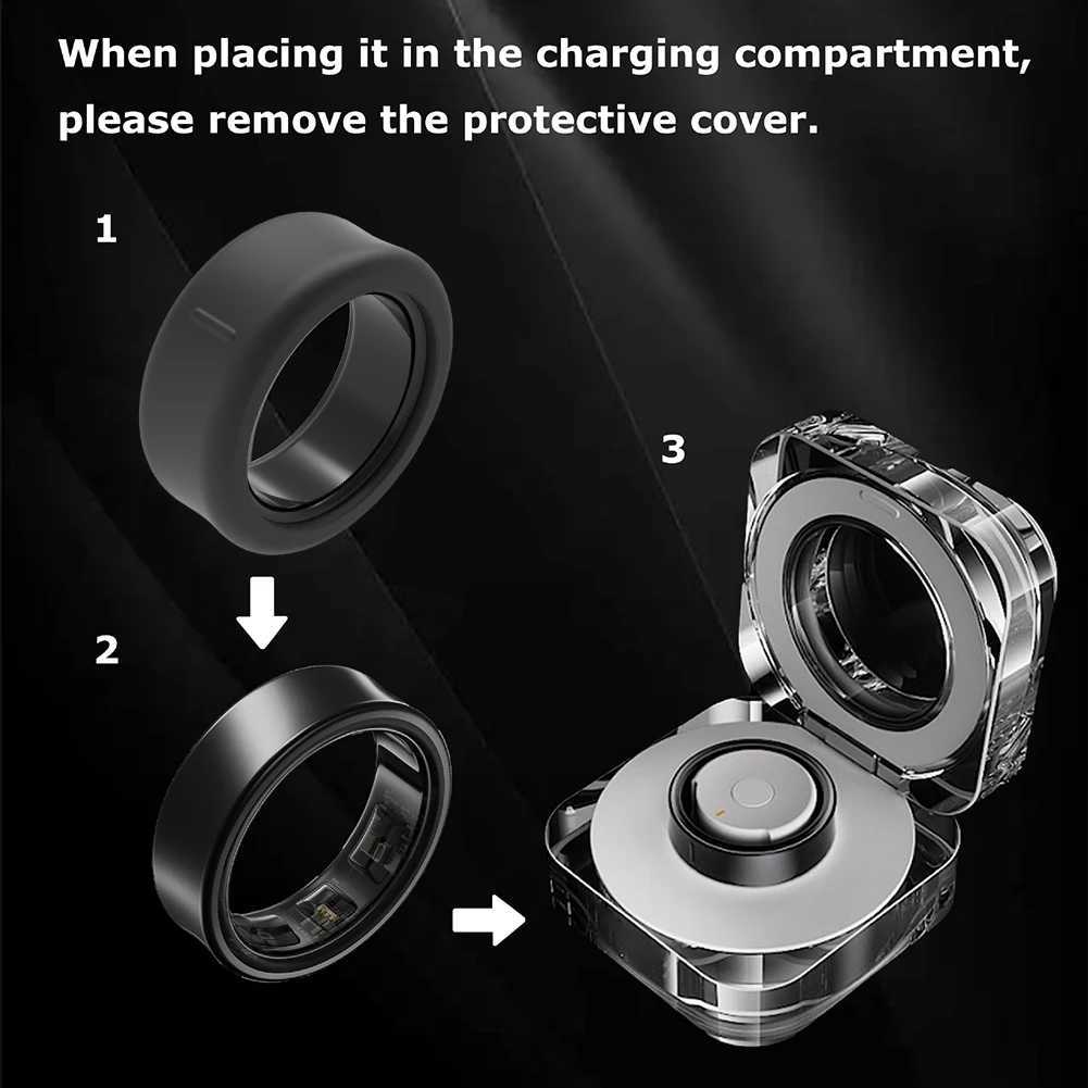Suitable for Samsung Galaxy Ring elastic ring shell scratch resistant silicone smart ring skin cover suitable for Galaxy ring sizes 5 6 7 8 9 10 12 13