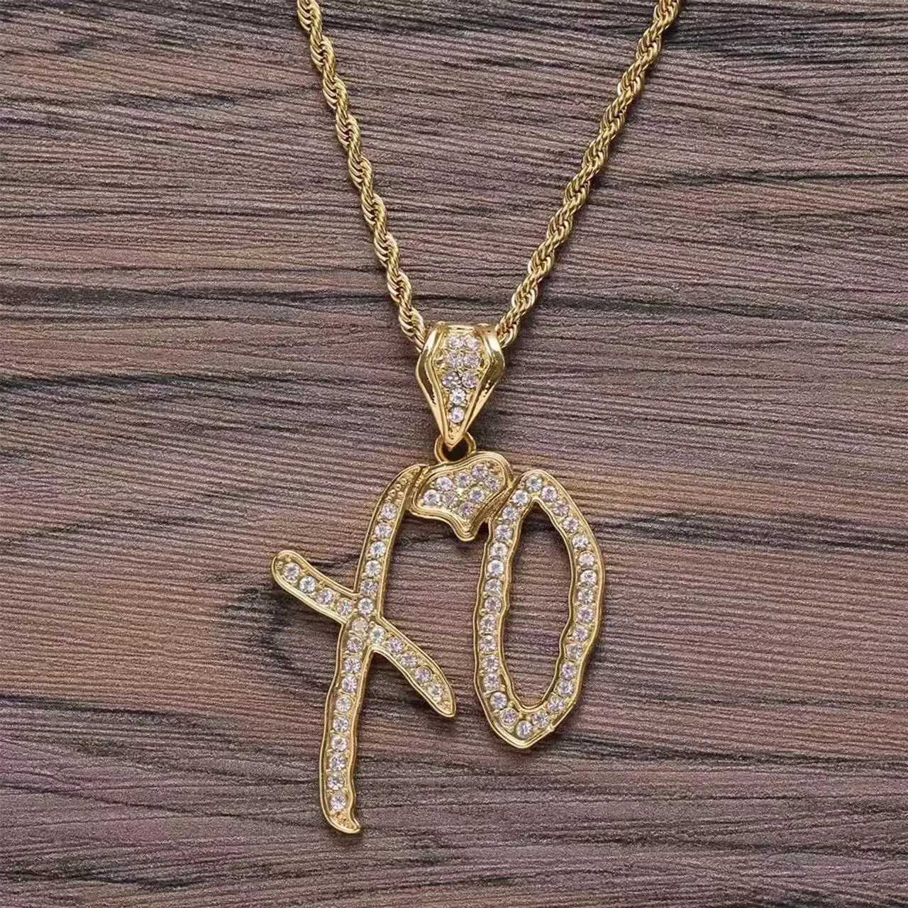 Hip Hop Fierce Shark Inlaid Zircon Pendant Personality Men Charm Trend Necklace Cool Rap Rock Party Jewelry Birthday Gifts X250224