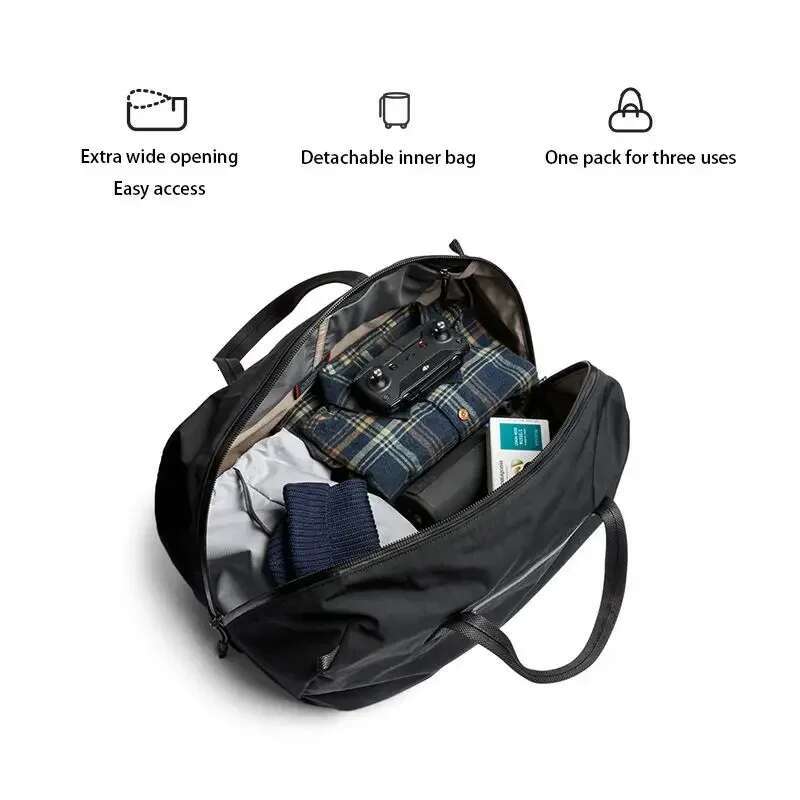 Bellroy With Outdoor Camping Venture Duffel 40L Explorer Triple Fiess Travel Carrying Bag