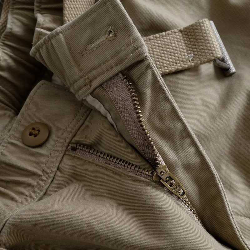 Spring Summer Good Jogger Trousers Leisure Men Large Pocket Cargo Pants Breathable Drawstring Multi Pockets Men Pants 2025 W250225