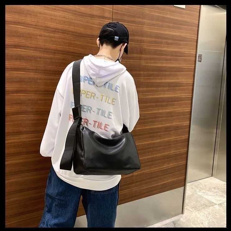 Crossbody Bags Men Shoulder Bag Functional Fashion Lover Male Handbag Tote Bag Large Capacity Z250225