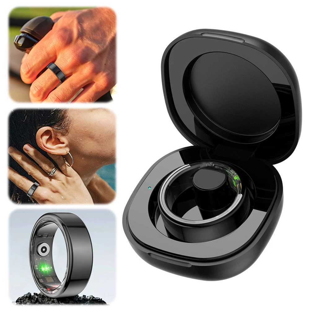 Charging Case 200mAh Type-C Port Wireless Charging Case Replacement Charger Case Cradle Dock Station for JR02 R03 R06 Smart Ring W250225