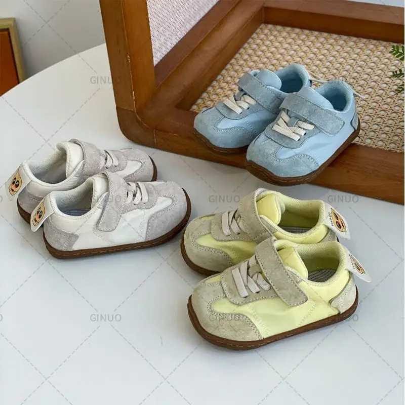 Baby Boy Girl Sport Training Shoes Infant Toddler Child Sneakers Soft Flat Waterproof Kid Lace Up Shoes Casual Chaussure Child X250224