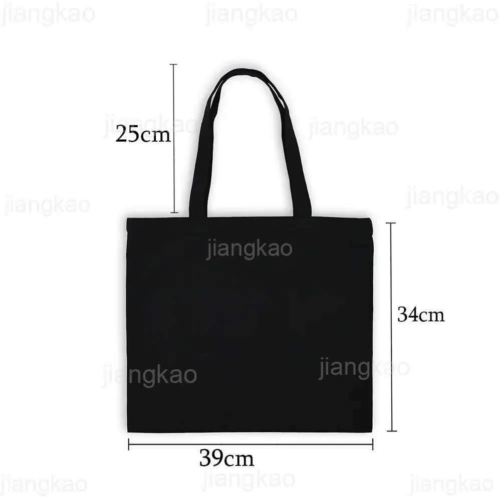 Personalized Flower with Name Tote Bag Women Canvas Shoulder Bags Monogram Shopping Bag Handbags Birthday Wedding Gifts For Her Z250224