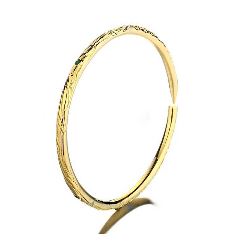 Bright Star NEZHA 2 Thousand Kun Bracelet 2-piece Set Copper Bracelet Gold Plated Color Not FadingXJ250225