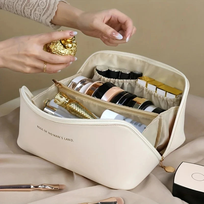Makeup Bag For Women Iarge Capacity Portable Instagram High-end Sensation Internet Celebrity Travel Cosmetics 250224