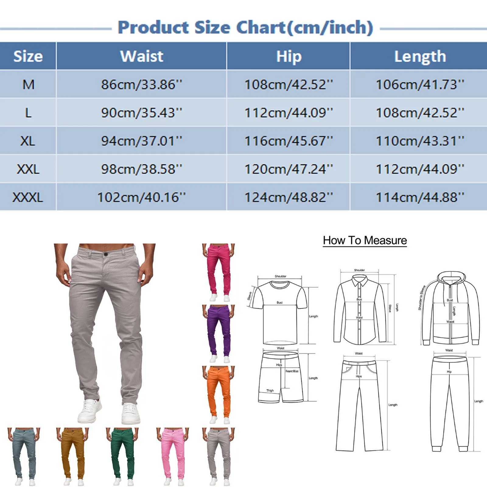 New autumn mens pants solid color casual cotton pants ultra-thin straight business pants high-quality elastic mens pants W250225