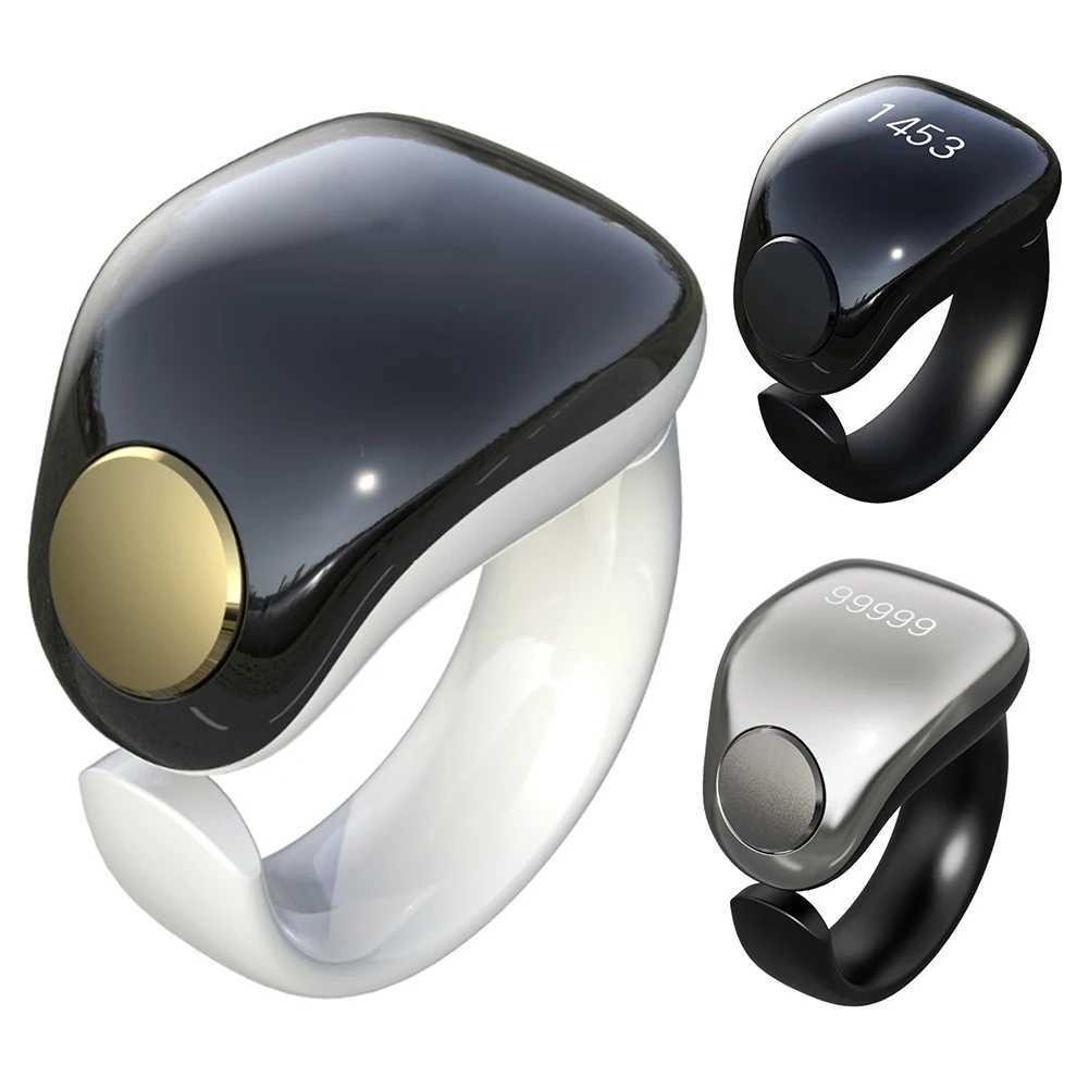 Muslim Gift Smart Electronic Counter 4 Digit Tasbeeh Tasbih Zikr Ring Digital Tally Counter Interchangeable Rings 18/20/22mm W250225