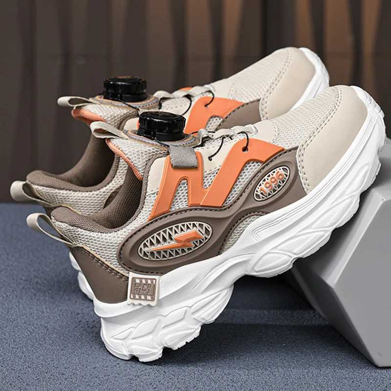 Kids Running Shoes Mesh Flat Comfortable Fashionable Sports Walking Shoes Summer Breathable Soft Sold Casual Shoes for Children W250225