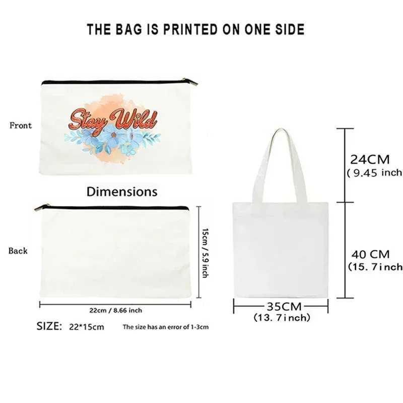 Supernatural Vintage Shopping Bag Art Designer Handbag Canvas Reusable Large Capacity Storage Tote Purse Travel Shoulder Bags Z250224