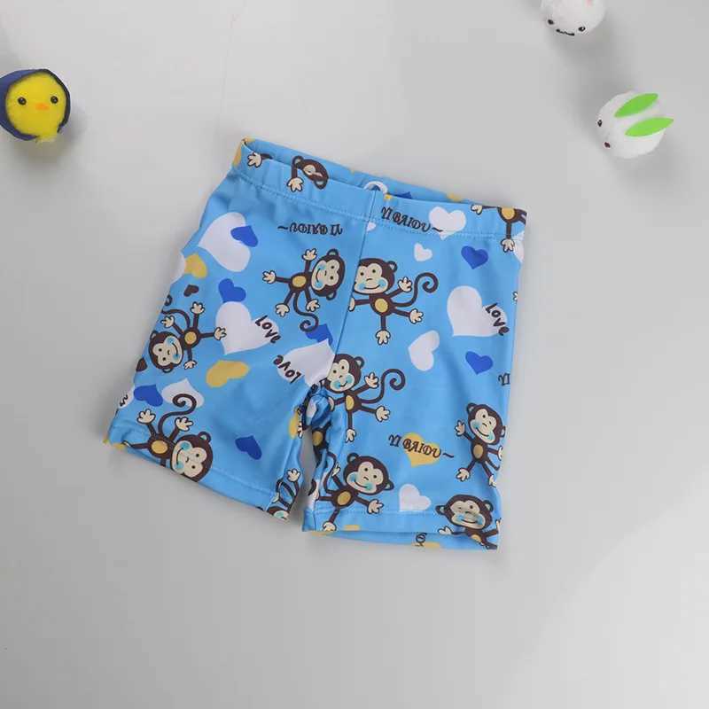 2023 Summer Children Beach Shorts Boys Cartoon Pattern Swimsuit Board Shorts 1-9Years Kids Bathing Suit Swimwear Swimming Trunks X250224