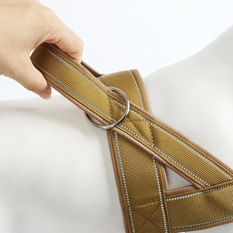 Dog Tactical Chest Harness Nylon Material Medium and Large Dog A7 Pet Chest Harness Dog Leash 250224