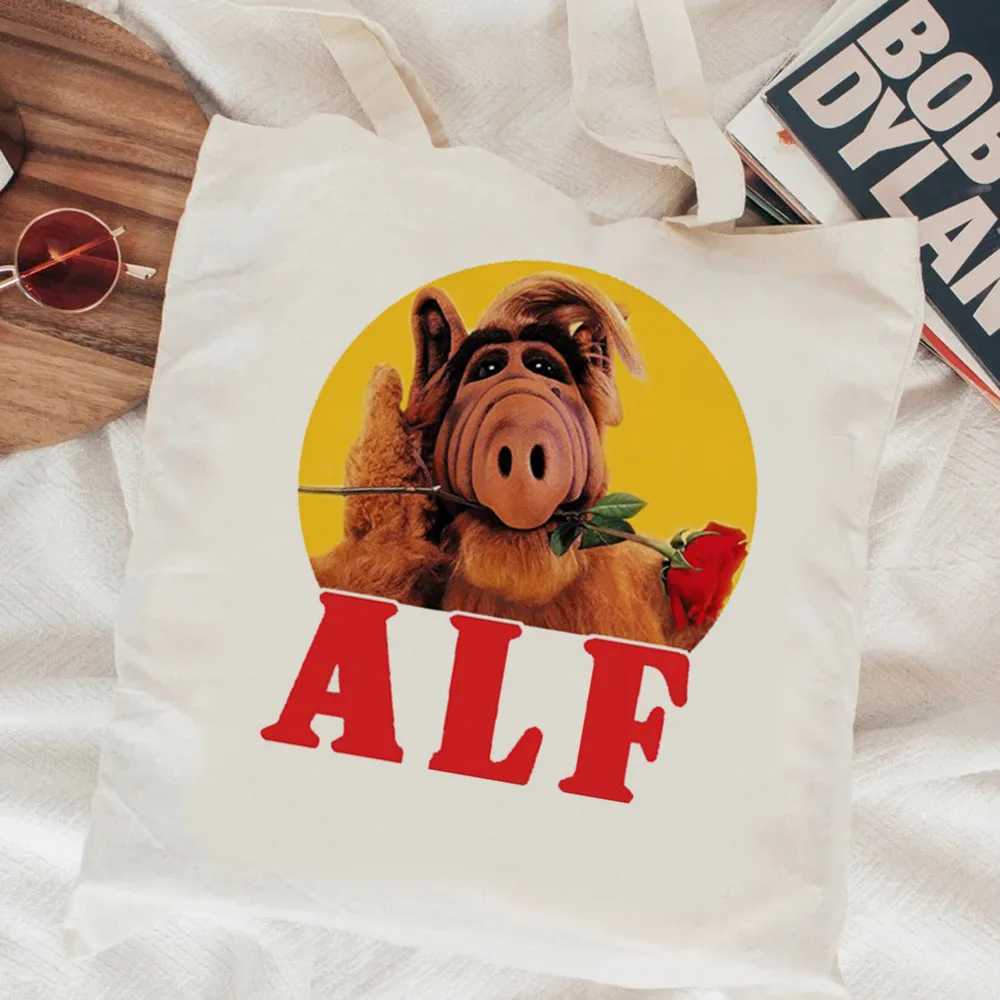 Alf shopping bag reusable eco shopping bag shopper grocery bag shopping bag pouches Z250224