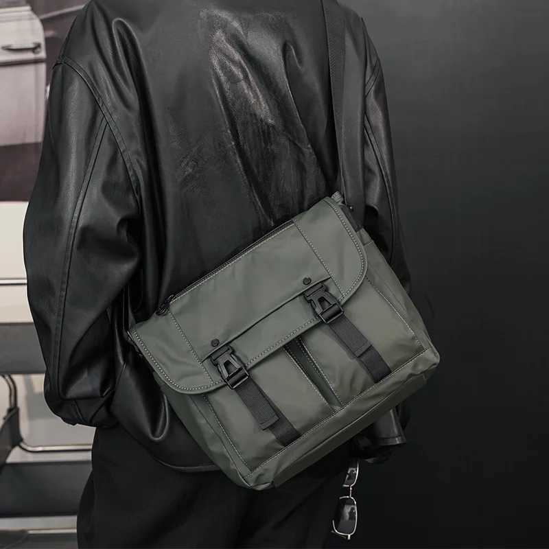 Korean Style Man Bag Shoulder Bags for Men Outdoor Messenger Bag Oxford Crossbody Bags Male Sling Bag Z250225
