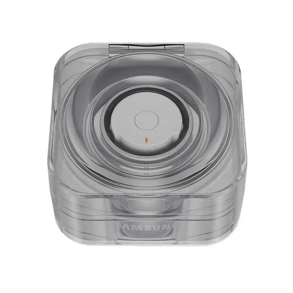 TPU Charger Box Protective Case for Galaxy Ring Charger Case Anti-Scratch Transparent Protector Cover Shell Smart Ring Accessory W250225