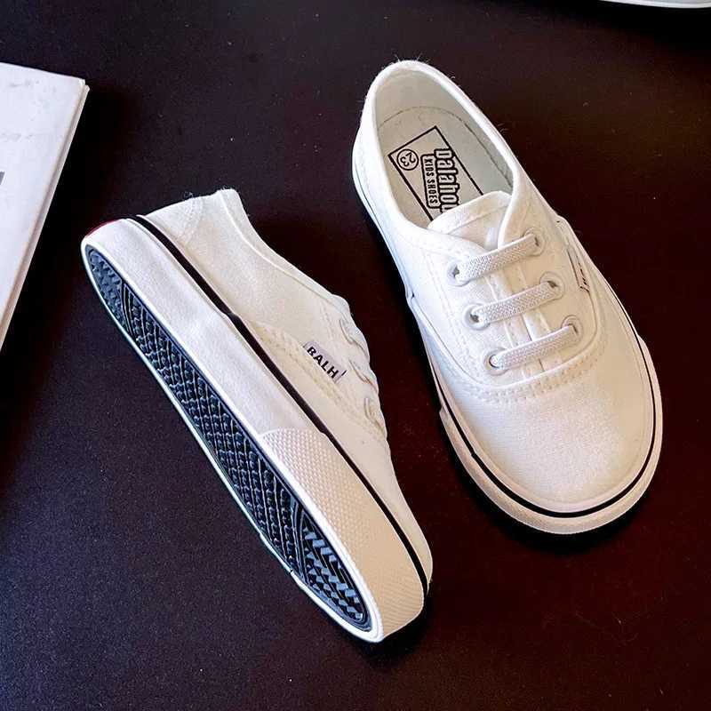 Child 2023Summer New Kids Shoe Childrens Canvas Shoes Korean Version Cloth Shoes Boys and Girls Soft Soled Parent-child ShoesT250225