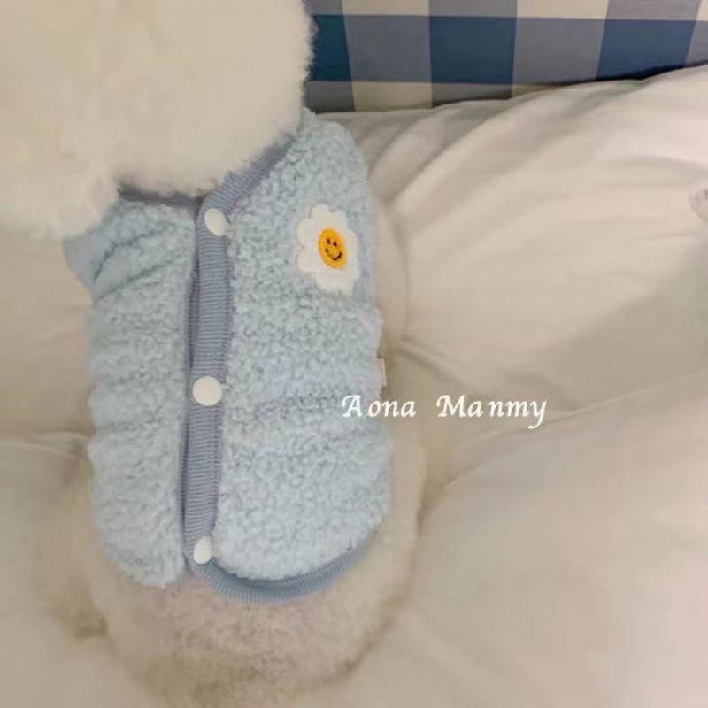 Autumn and Winter Pet Outfits Dog Vests for Small Puppies like Teddies, Bichons, Pomeranians, Poodles and Schnauzers Also Suitable for Cats
