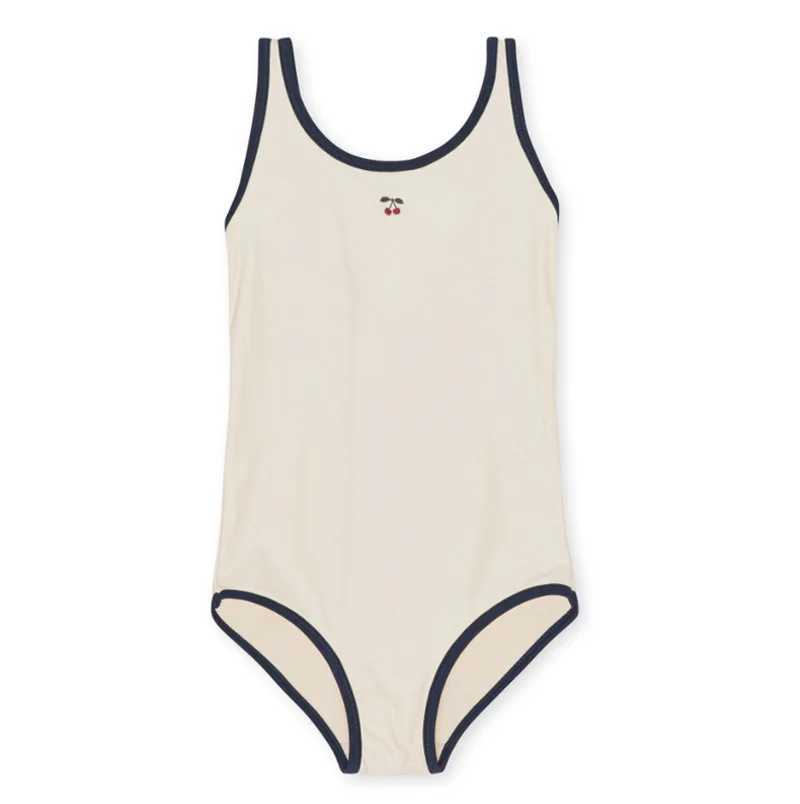 Instagrams New Womens Swimsuit Childrens Swimsuit Fashionable Navy Style Bikini Sweet Swimsuit Jumpsuit X250224