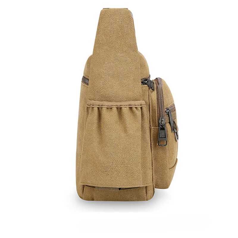 Mens Canvas Shoulder Bags Casual Tote Travel Mens Crossbody Bag Luxury Messenger Bags Fashion High Quality Handbag Z250225