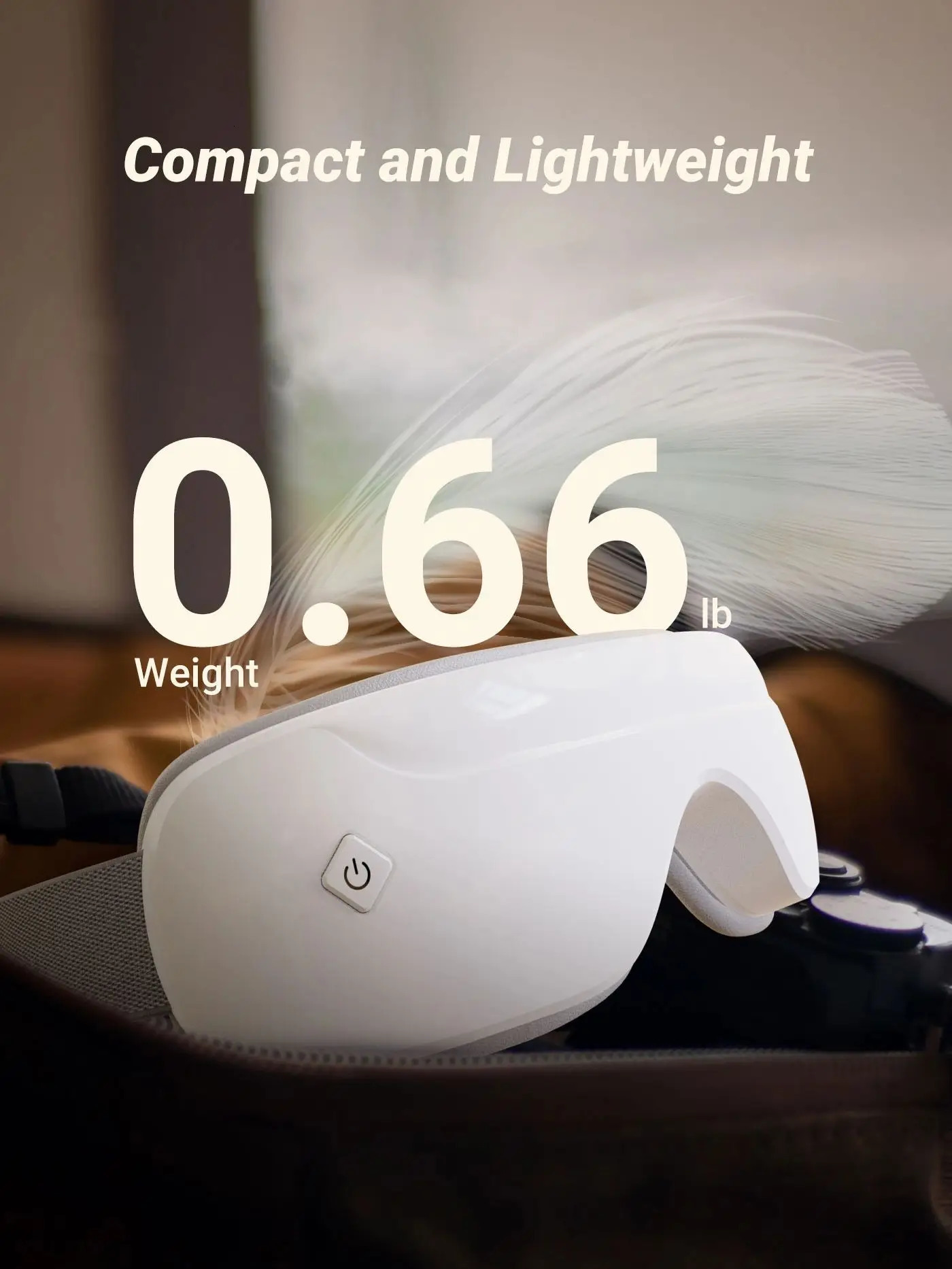 MERACH Eye Massager with Heat Compression and Bluetooth Music Care Device Smart Mask for Birthday Gifts 250219